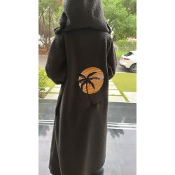 Bisht Embroidery Hoodie 
