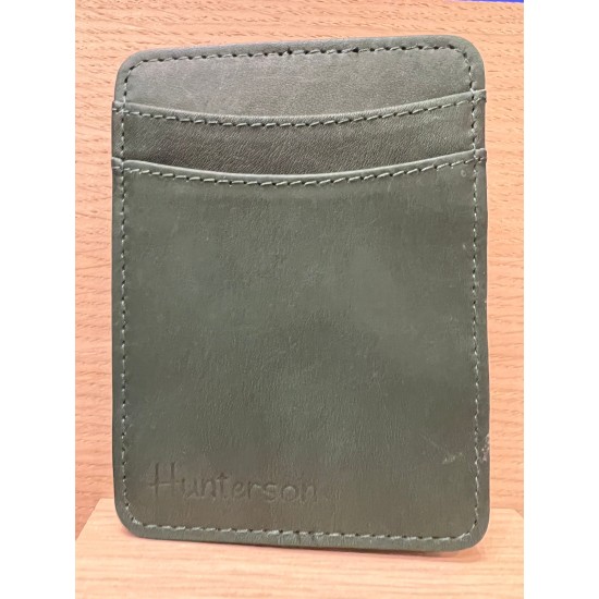 Magic Coin Wallet Pull Tab  Green