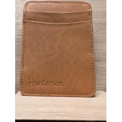 Magic Coin Wallet Pull Tab  Cognac