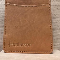 Magic Coin Wallet Pull Tab  Cognac