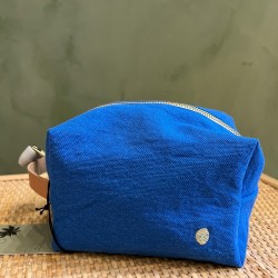 POUCH CUBE   BLEU MECANO GM