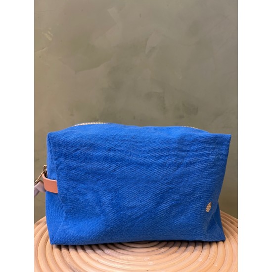 POUCH CUBE   BLEU MECANO GM