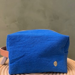 POUCH CUBE   BLEU MECANO PM