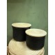 S/2 High Basket   Black