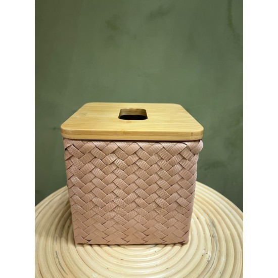 Tissuebox S Basket   copper blush
