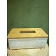 Tissuebox R Basket   white