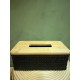 Tissuebox R Basket    black