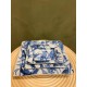 S/3 Ashtray   Blue Parrots
