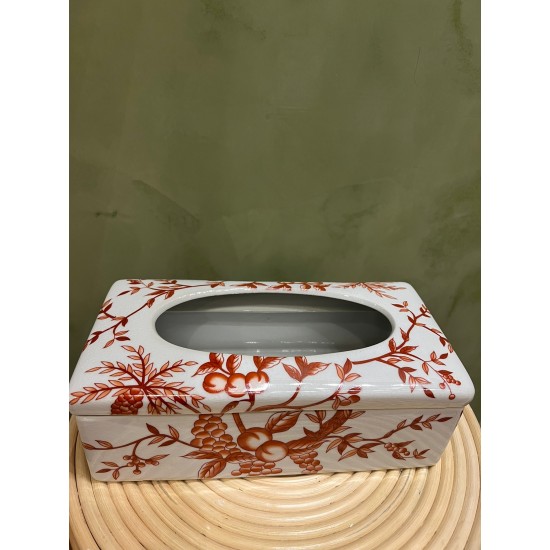 Tissue Box   Branches & Fruits