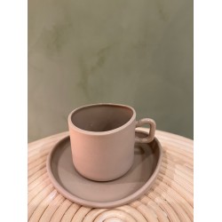 Espresso cup w/ saucer S/4   beige