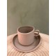 Espresso cup w/ saucer S/4   beige