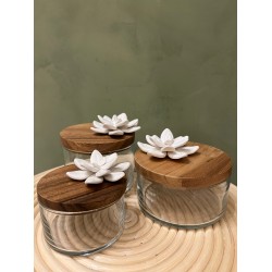 Glass LOTUS Box S/3  