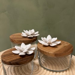 Glass LOTUS Box S/3  