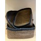 Basket S/3   brown/black