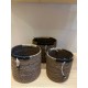 Basket S/3   brown