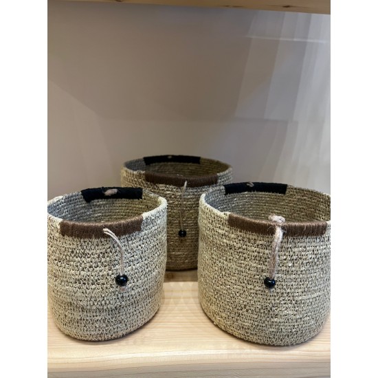 Basket S/3   natural