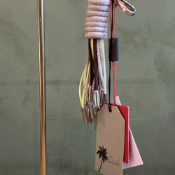Key Ring  Natural Mix