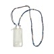 Phone Strap  Brown & Blues 