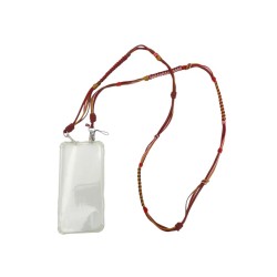 Phone Strap  Gold & Orange 