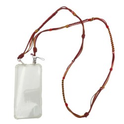 Phone Strap  Gold & Orange 