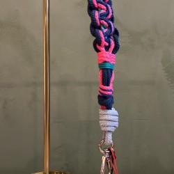 Bracelet  Fuschia & Blue Mix
