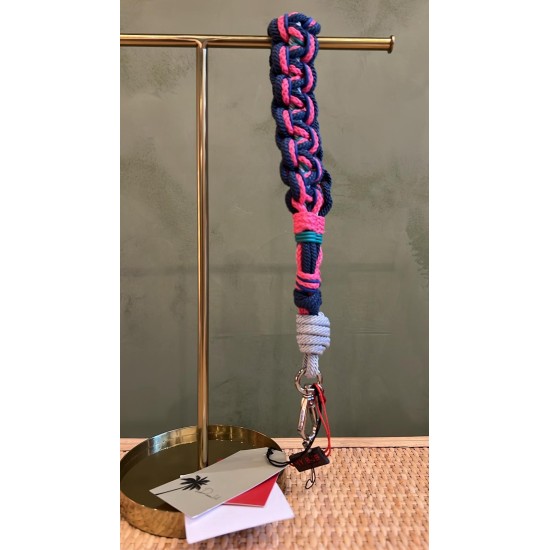 Bracelet  Fuschia & Blue Mix