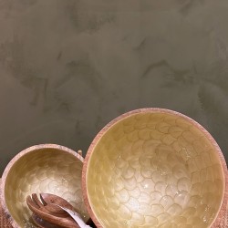 Bowl Gold Pearl S/3 