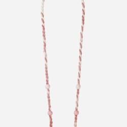 Pink dye rose chain 