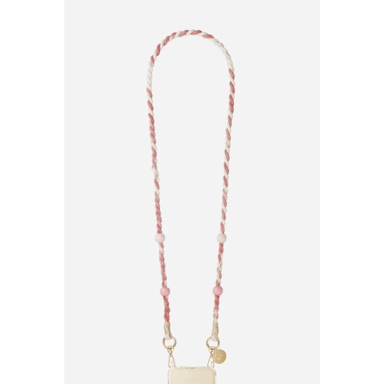 Pink dye rose chain 