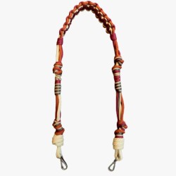 Alice Strap Browns & Orange Mix 100cm Maroon  