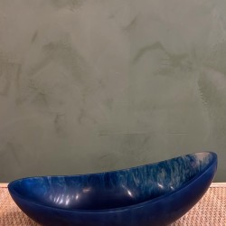 Royal Blue Cresent Bowl  