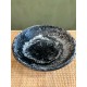 Black Deep Round Bowl  