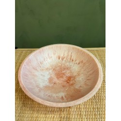 Light Pink Deep Round Bowl  