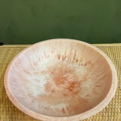 Light Pink Deep Round Bowl  